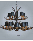 15 Lights-lampshade / Brushed gold black