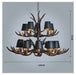 Majestic Handcrafted Deer Antler Resin Lighting Fixture - Timeless Luxury