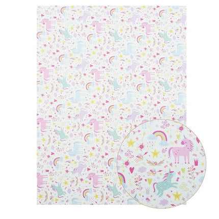 Vibrant Animal Print Faux Leather Sheets for Creative Handbag Designs