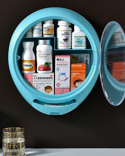 Emergency First Aid Wall-Mounted Storage Solution for Quick Access