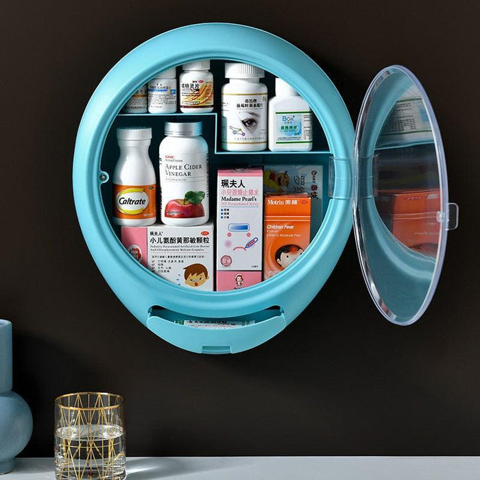 Emergency First Aid Wall-Mounted Storage Solution for Quick Access