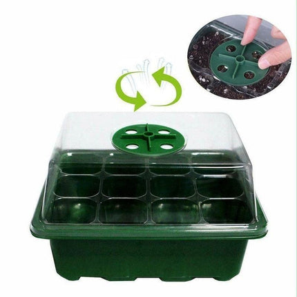 Innovative Seedling Cultivation Kit: 12-Cell Growth Tray for Superior Plant Nurturing