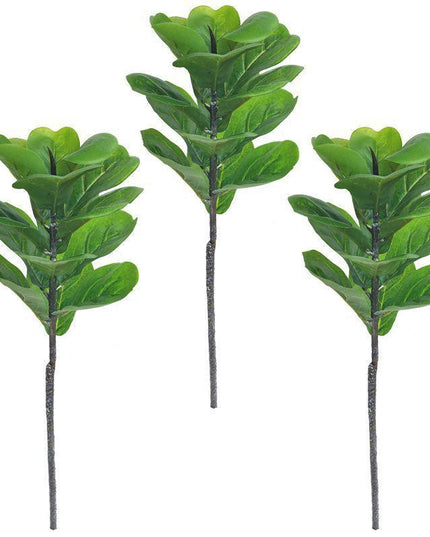 Elegant 72CM Artificial Ficus Pandurata Hance Bonsai - Luxurious Home Accent