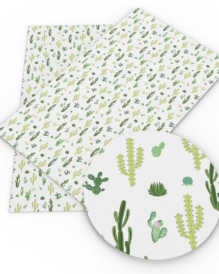 Floral Elegance Synthetic Leather Crafting Sheets - Creative Essentials