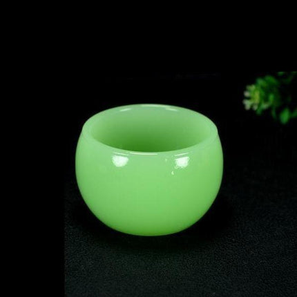 Jade Elegance Dining Set: Handcrafted Luxury for the Discerning Palate