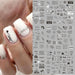 Russian Winter Wonderland Nail Decal Set