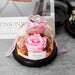 Elegant Glass Rose Dome Lamp - Romantic Gift for Special Occasions