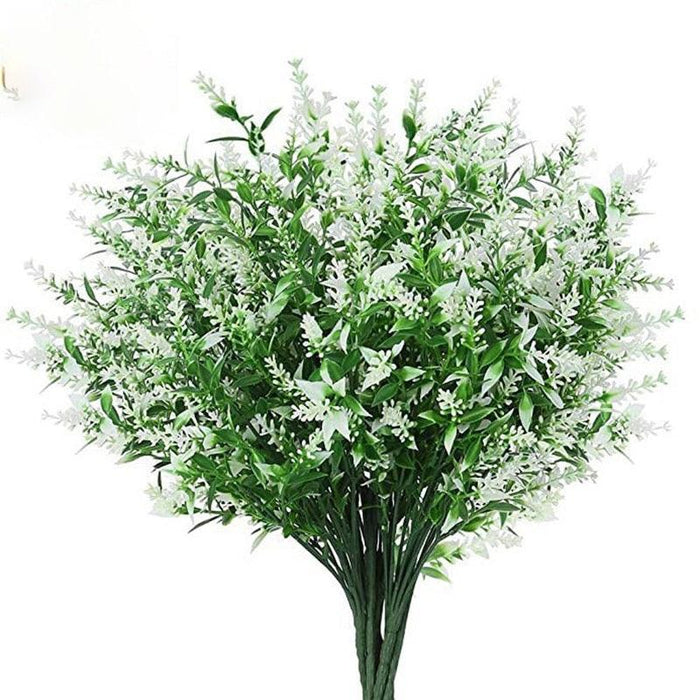 Lavender Serenity: Stunning Faux Flower Arrangement for Timeless Decor