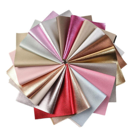 Elegant Lychee Hollow Synthetic Leather for Creative Masterpieces