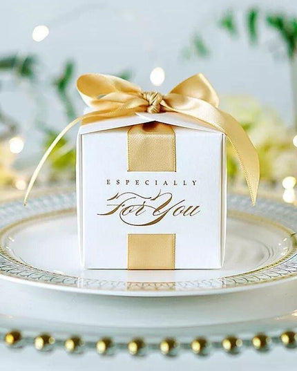 Elegant Ribbon-Decorated Gift Boxes for Special Occasions