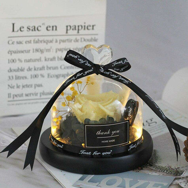 Forever Enchanted Glass Dome Rose: An Enduring Emblem of Affection