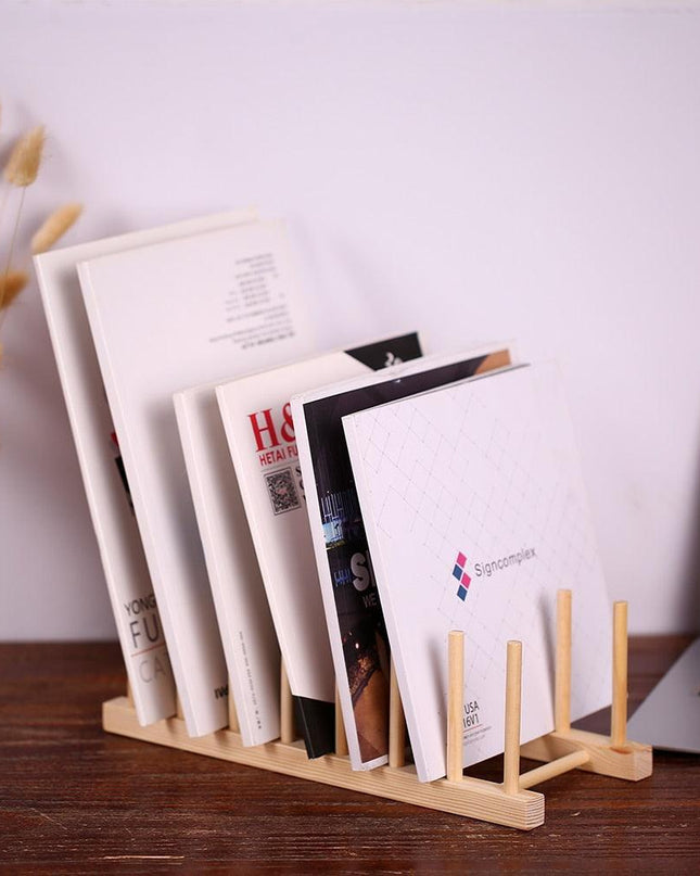 Elegant Wooden Desk Organizer for Sophisticated Workspace Solutions
