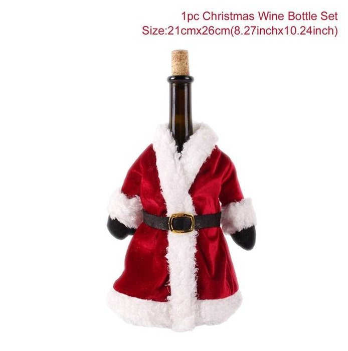 Holiday Wine Bottle Sleeve - Elevate Your Festive Decor Game