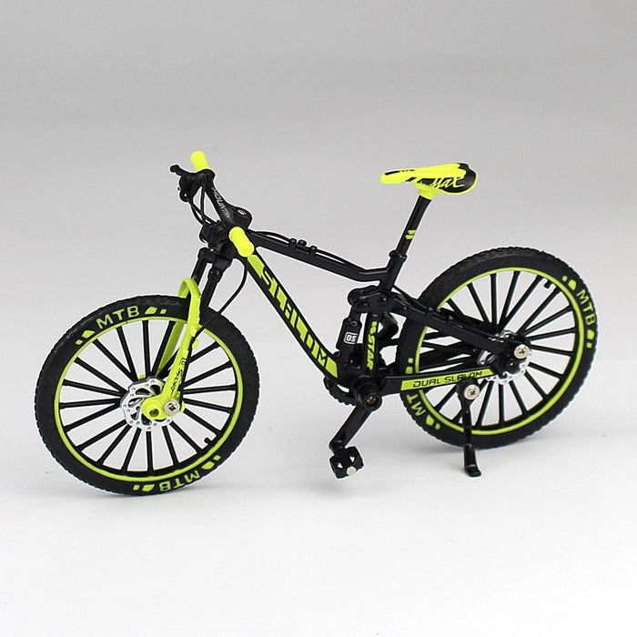 Mini Finger Mountain Bike Model Toy - Premium Diecast Metal 1:10 Scale