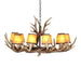 Majestic Handcrafted Deer Antler Resin Lighting Fixture - Timeless Luxury