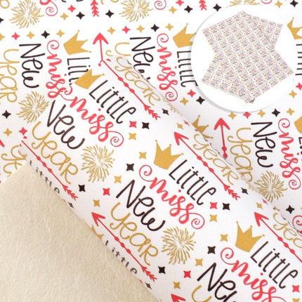 Dinosaur Dreams Faux Leather Fabric for Creative Projects