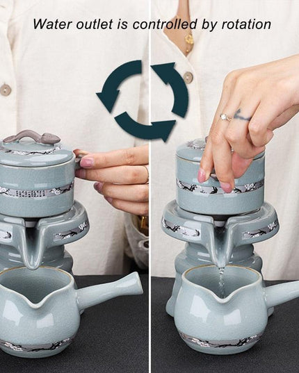 Transform Your Tea Ritual with the Exquisite Ge Yao Ceramic Tea Set: A Must-Have for Tea Enthusiasts