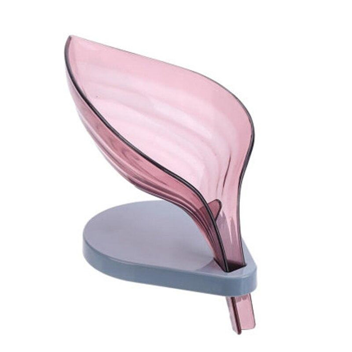 Leaf-Shaped Soap Holder with Strong Suction - Versatile Storage Solution for Home