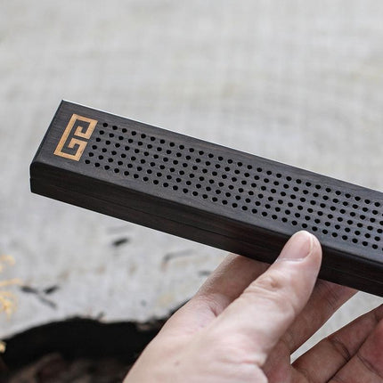 Elegant Handcrafted Wooden Incense Holder with Soothing Aromatherapy Benefits