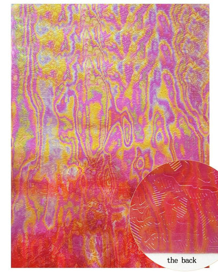 Sparkling Eco-Friendly Faux Leather Craft Kit - Customizable and Colorful Accents