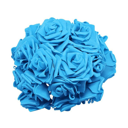 Chic 24-Piece Foam Rose Arrangement: Ideal for Home and Event Styling