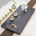 Lotus Carved Stone Tea Tray Set with Water Drainage System - Premium Kungfu Tea Essentials