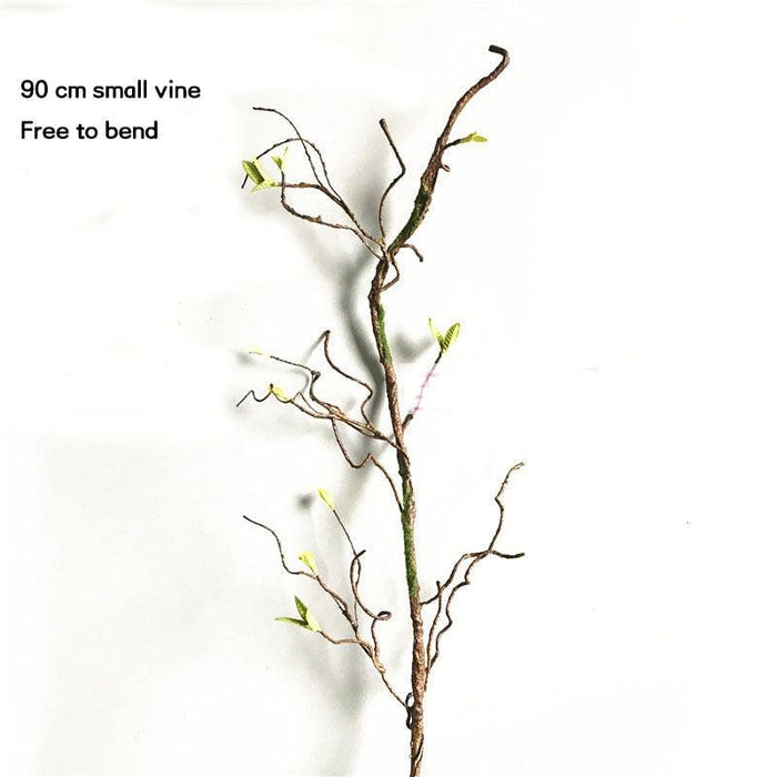 Bone-Like Black Vine Simulation - Botanical Fairy Garden Accent