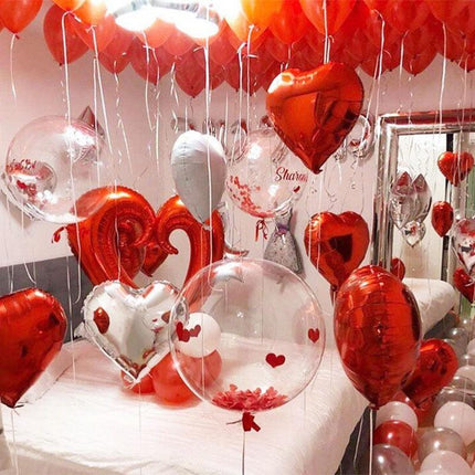 Romantic Heart-Shaped Balloon Collection for Special Moments