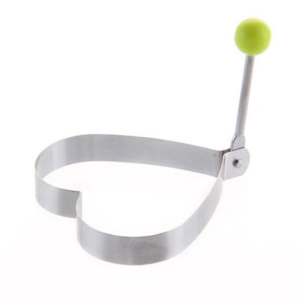 Transform Your Mornings with the Creative Stainless Steel Egg Shaper Mold