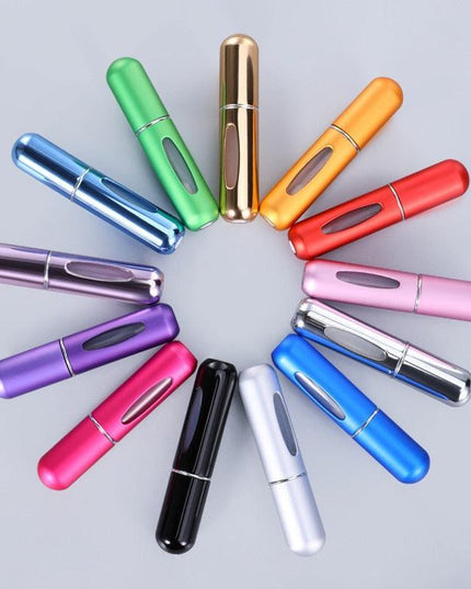 5ml Luxury Travel Perfume Atomizer: Stylish Aluminum Fragrance Sprayer for Sophisticated Journeys