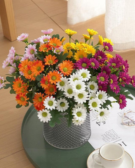 Radiant Sunflower Silk Luxury - Exquisite Floral Display for Elegant Spaces