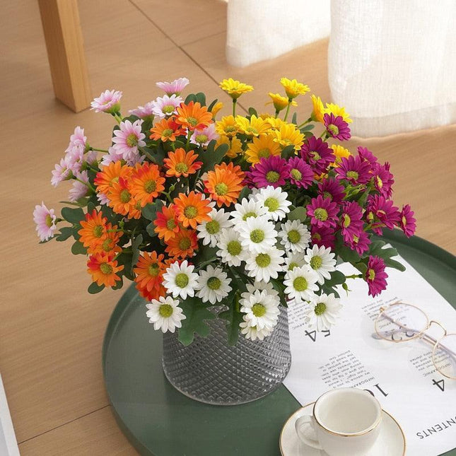 Radiant Sunflower Silk Luxury - Exquisite Floral Display for Elegant Spaces