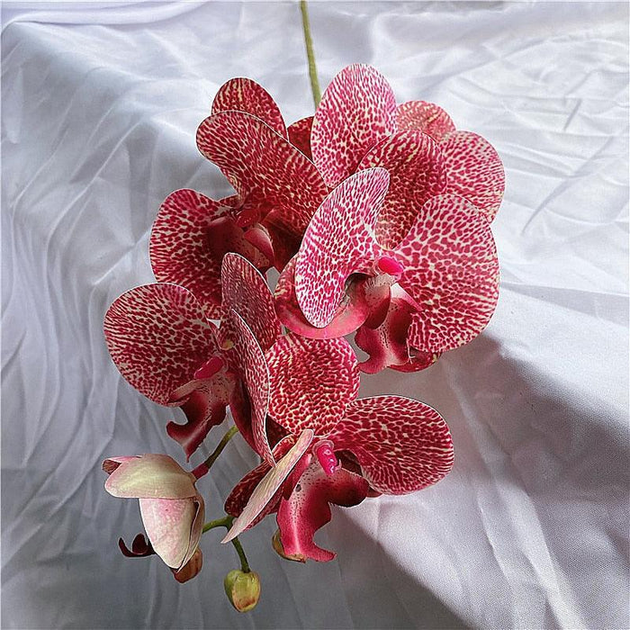 Lifelike Artificial Orchid Branch - Stylish Home Decor Addition