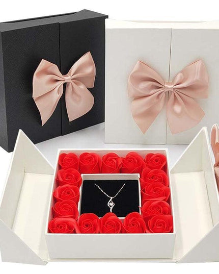 Romantic Soap Rose Gift Box - A Floral Elegance Experience