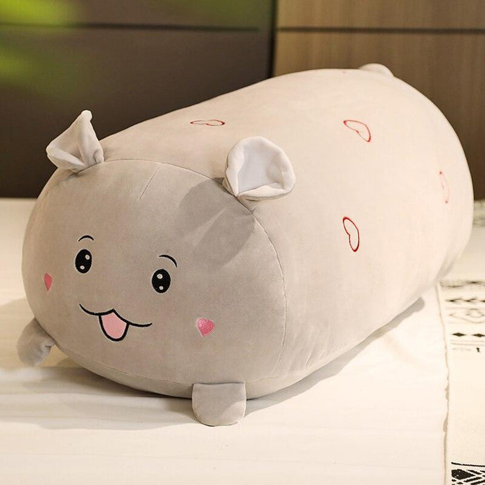 Cozy Plush Animal Character Pillow - Ideal Relaxation Present for Everyone