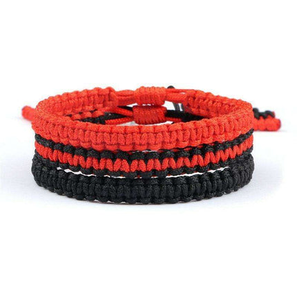 Tibetan Buddha Spiritual Charm Bracelet: Handcrafted Unique Accessory