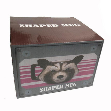 Charming 3D Raccoon Ceramic Mug Collection