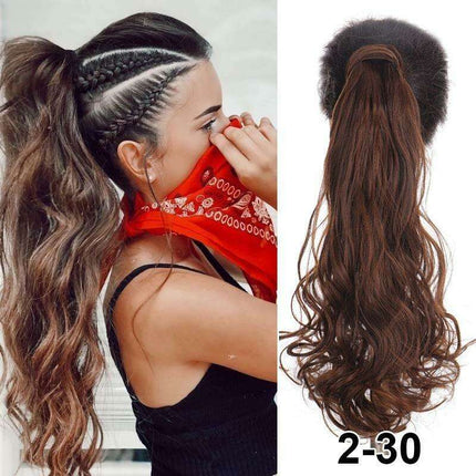 Transformative 24-Inch Magic Sticker Ponytail Extension