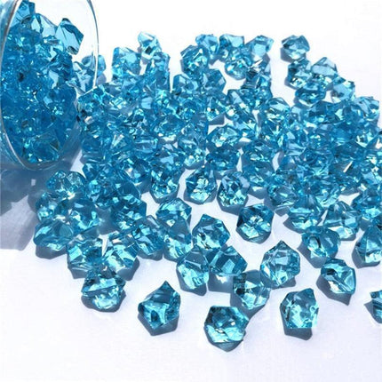 Vibrant 150-Piece Acrylic Crystal Gemstones Set for Creative Home Decor and Craft Projects