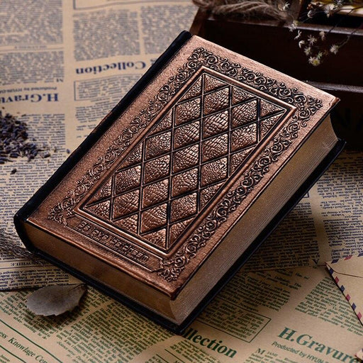 European Retro Design Handcrafted PU Leather Diary Journal