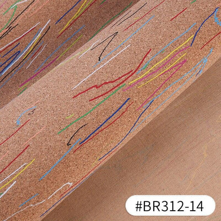 Natural Cork & Faux Leather DIY Fabric Kit - Custom Sizes for Every Project