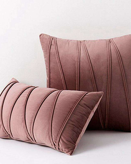 Elegant Bohemian Velvet Cushion Covers with Playful Pompoms - Revitalize Your Home Decor