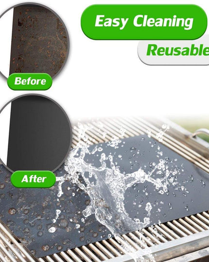Ultimate Non-Stick Reusable BBQ Grill Mat for Healthier Outdoor Cooking