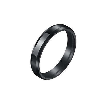 Eternal Connection Personalized Stainless Steel Women's Ring - Custom Engraved Love Keepsake with Names