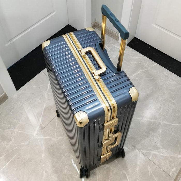 Carrylove 20&quot;24&quot;26&quot;29&quot; Inch Aluminium Frame Suitcase Box Strong Business Trolley Luggage Bag On Wheels-0-Très Elite-Model 3 4-20"-Très Elite