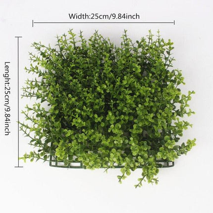 Vibrant Green Escape: Customizable Artificial Grass Wall Art for Every Season