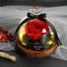 Enchanted Eternal Rose Glass Dome with Illumination