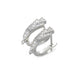 Stunning Handmade Gold & Silver Earring Hooks Adorned with Dazzling Austrian Crystals - Eco-Friendly Luxury Jewelry