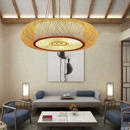 Bamboo Elegance: Artisanal Pendant Lights Inspired by Asian Heritage