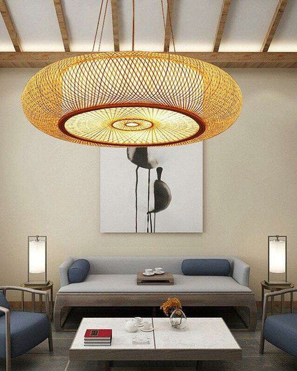 Bamboo Elegance: Artisanal Pendant Lights Inspired by Asian Heritage